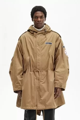 Parka estampada para hombre