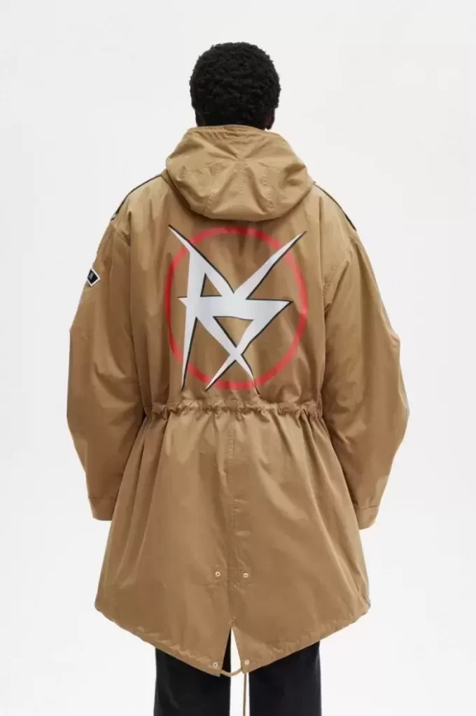 Parka estampada para hombre