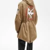 Parka estampada para hombre