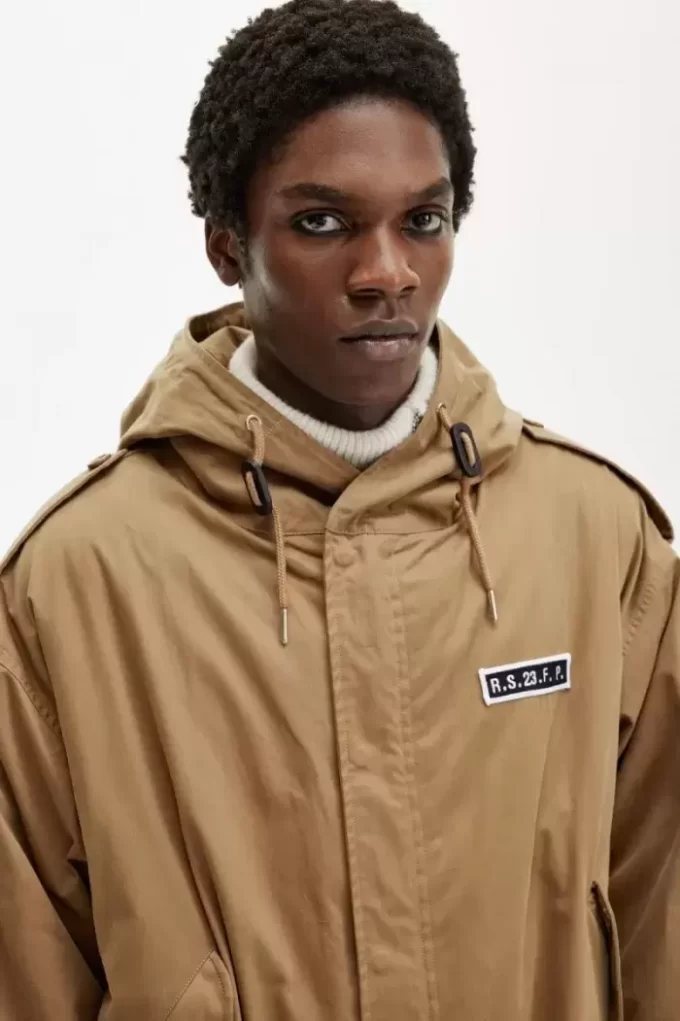 Parka estampada para hombre