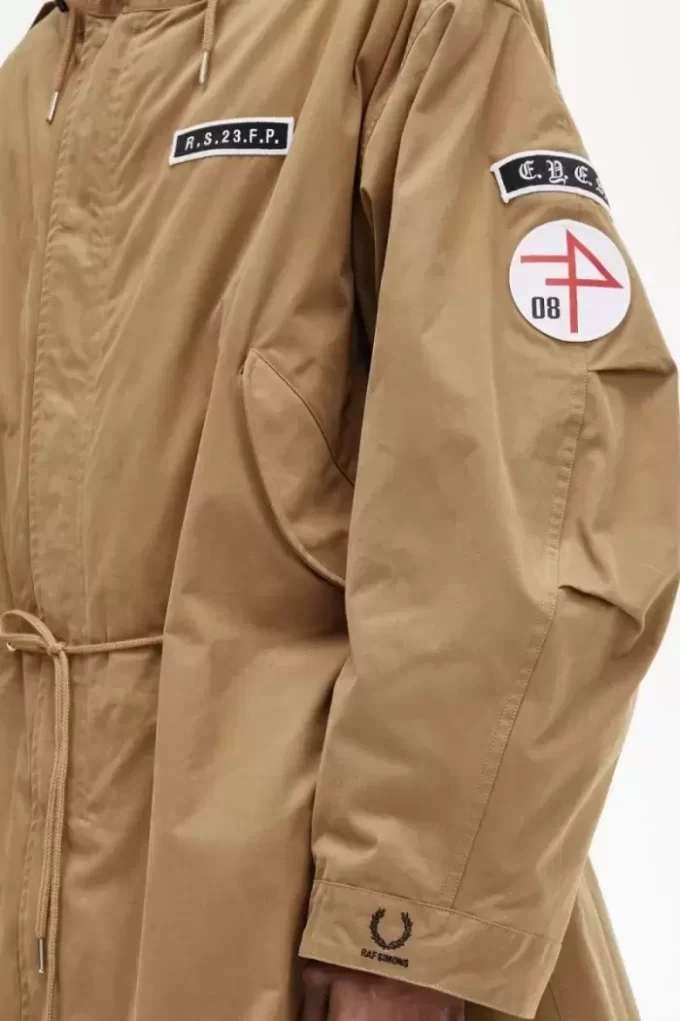 Parka estampada para hombre