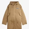 Parka estampada para hombre