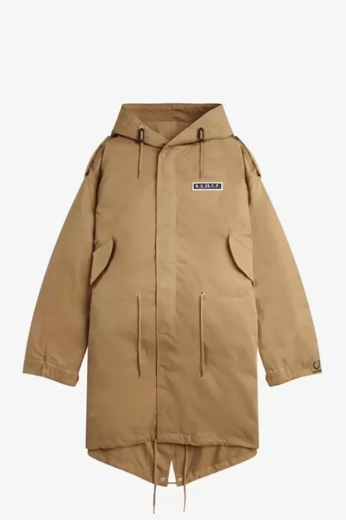 Parka estampada para hombre