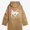 Parka estampada para hombre
