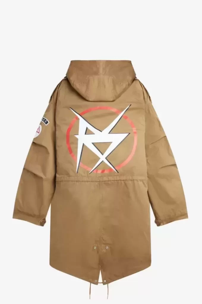 Parka estampada para hombre