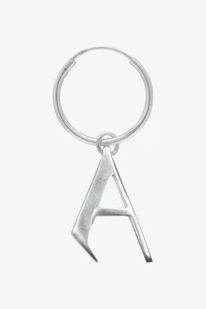 Pendientes de plata de ley para hombre Pendientes de plata de ley para hombre