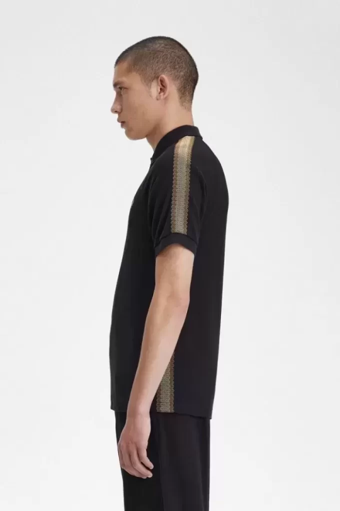 Polo con cinta de panal para hombre Polo con cinta de panal para hombre