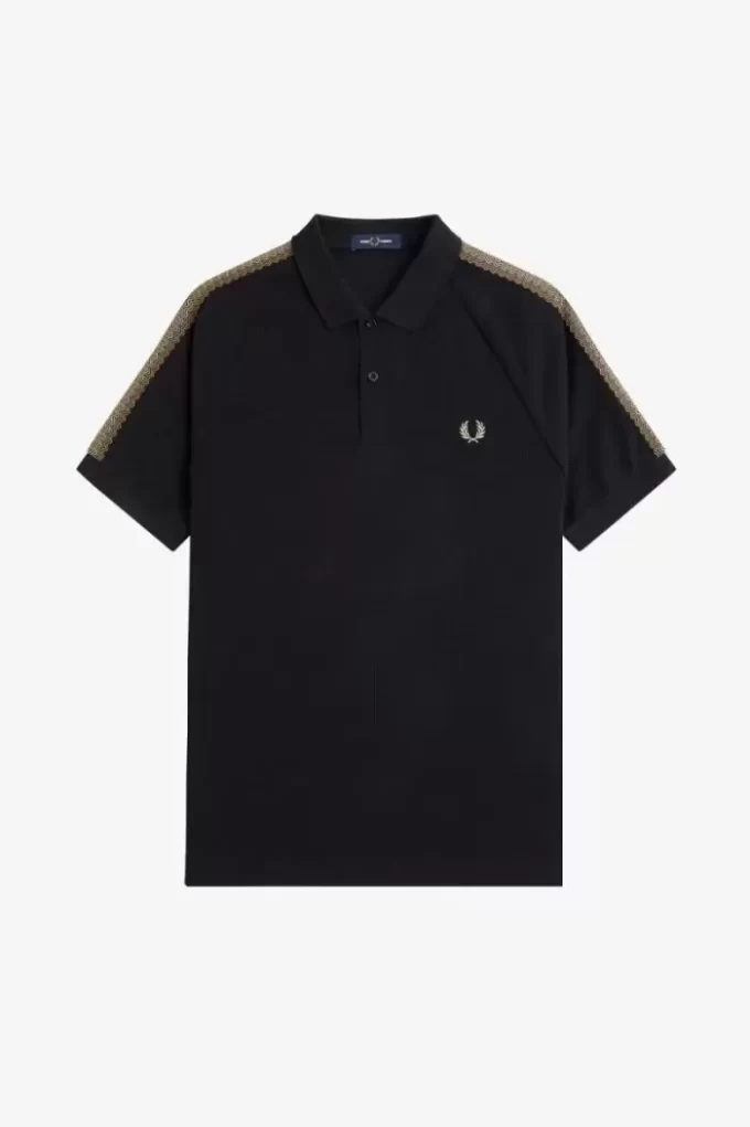 Polo con cinta de panal para hombre Polo con cinta de panal para hombre