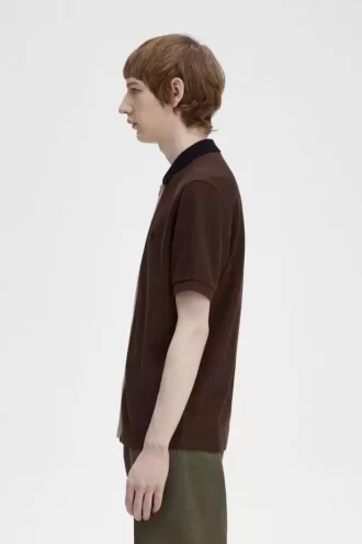 Polo con cremallera para hombre
