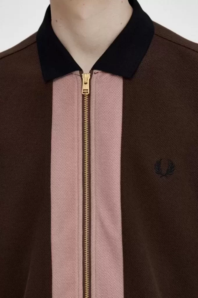 Polo con cremallera para hombre Polo con cremallera para hombre