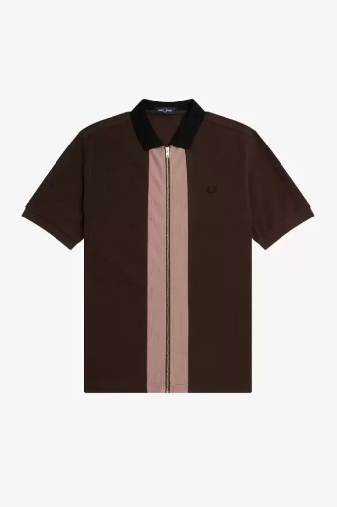 Polo con cremallera para hombre Polo con cremallera para hombre