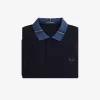 Polo con cuello gráfico para hombre Polo con cuello gráfico para hombre