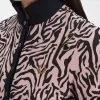Polo con estampado de cebra para mujer Polo con estampado de cebra para mujer