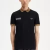 Polo con estampado de leopardo para hombre de Noongoons Polo con estampado de leopardo para hombre de Noongoons