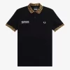 Polo con estampado de leopardo para hombre de Noongoons Polo con estampado de leopardo para hombre de Noongoons