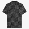 Polo con gráfico de bloques para hombre Polo con gráfico de bloques para hombre