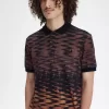 Polo con gráfico de olas para hombre Polo con gráfico de olas para hombre