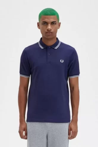 Polo con gráfico en la espalda para hombre