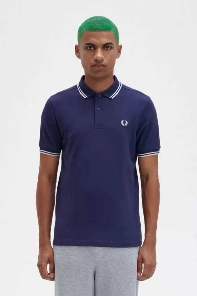 Polo con gráfico en la espalda para hombre Polo con gráfico en la espalda para hombre