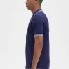 Polo con gráfico en la espalda para hombre Polo con gráfico en la espalda para hombre