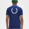 Polo con gráfico en la espalda para hombre Polo con gráfico en la espalda para hombre