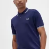 Polo con gráfico en la espalda para hombre Polo con gráfico en la espalda para hombre