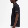 Polo con mangas estampadas para hombre Polo con mangas estampadas para hombre