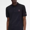Polo con mangas estampadas para hombre Polo con mangas estampadas para hombre