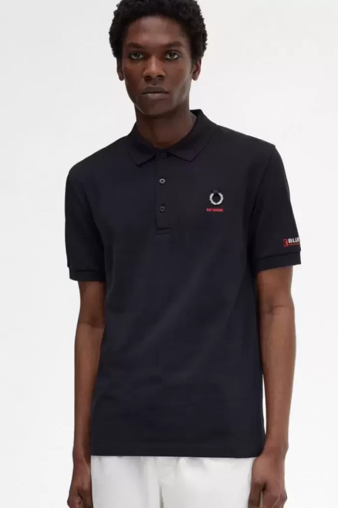 Polo con mangas estampadas para hombre Polo con mangas estampadas para hombre