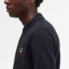 Polo con mangas estampadas para hombre Polo con mangas estampadas para hombre