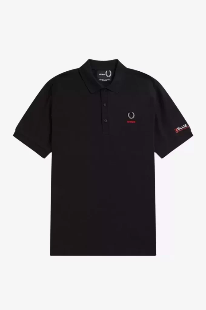 Polo con mangas estampadas para hombre Polo con mangas estampadas para hombre