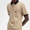 Polo de cuadros micro para hombre Polo de cuadros micro para hombre