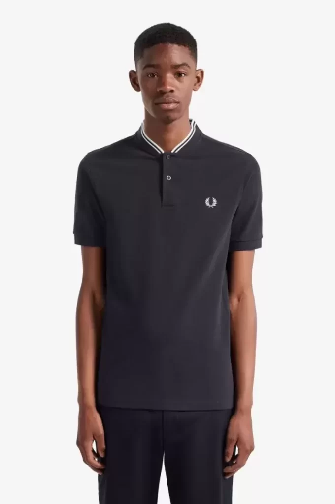 Polo de cuello bombardero para hombre Polo de cuello bombardero para hombre