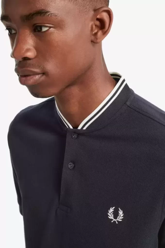 Polo de cuello bombardero para hombre Polo de cuello bombardero para hombre