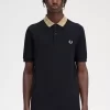 Polo de hombre con cuello de cuadros