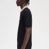 Polo de hombre con cuello de cuadros