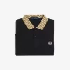 Polo de hombre con cuello de cuadros