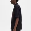 Polo de hombre con estampado de gran tamaño