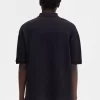 Polo de hombre con estampado de gran tamaño