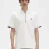 Polo de hombre con media cremallera Polo de hombre con media cremallera