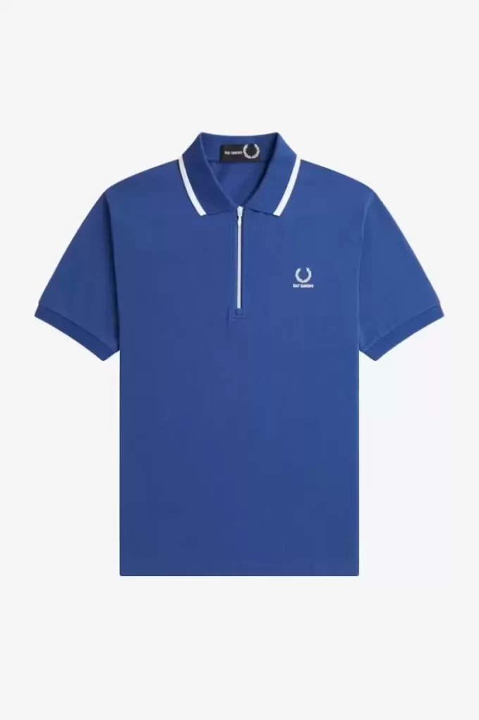 Polo de hombre con media cremallera