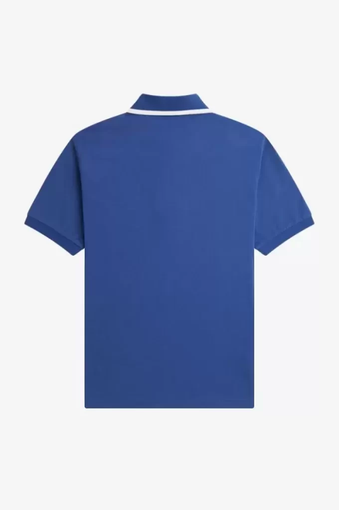 Polo de hombre con media cremallera