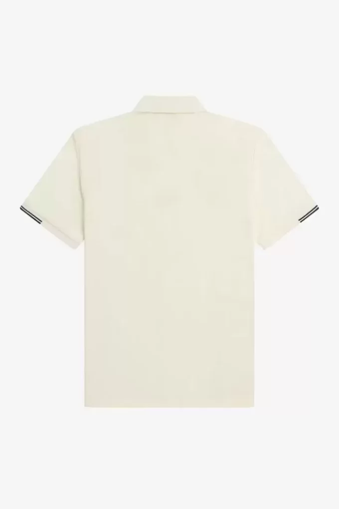 Polo de hombre con media cremallera Polo de hombre con media cremallera