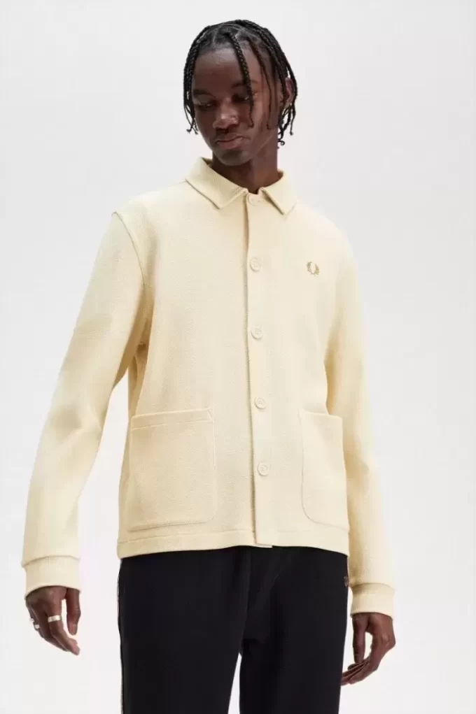 Polo de manga larga con botones para hombre Polo de manga larga con botones para hombre