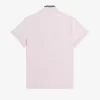 Polo de piqué con ribete para mujer