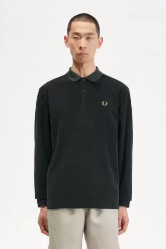 Polo de toalla relajado para hombre