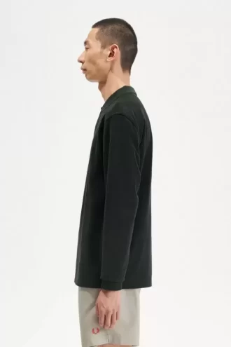 Polo de toalla relajado para hombre
