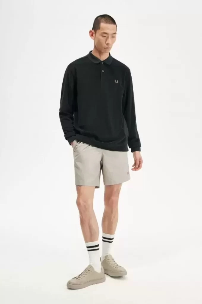 Polo de toalla relajado para hombre