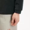 Polo de toalla relajado para hombre
