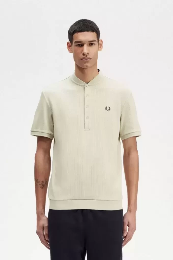 Polo Henley para hombre